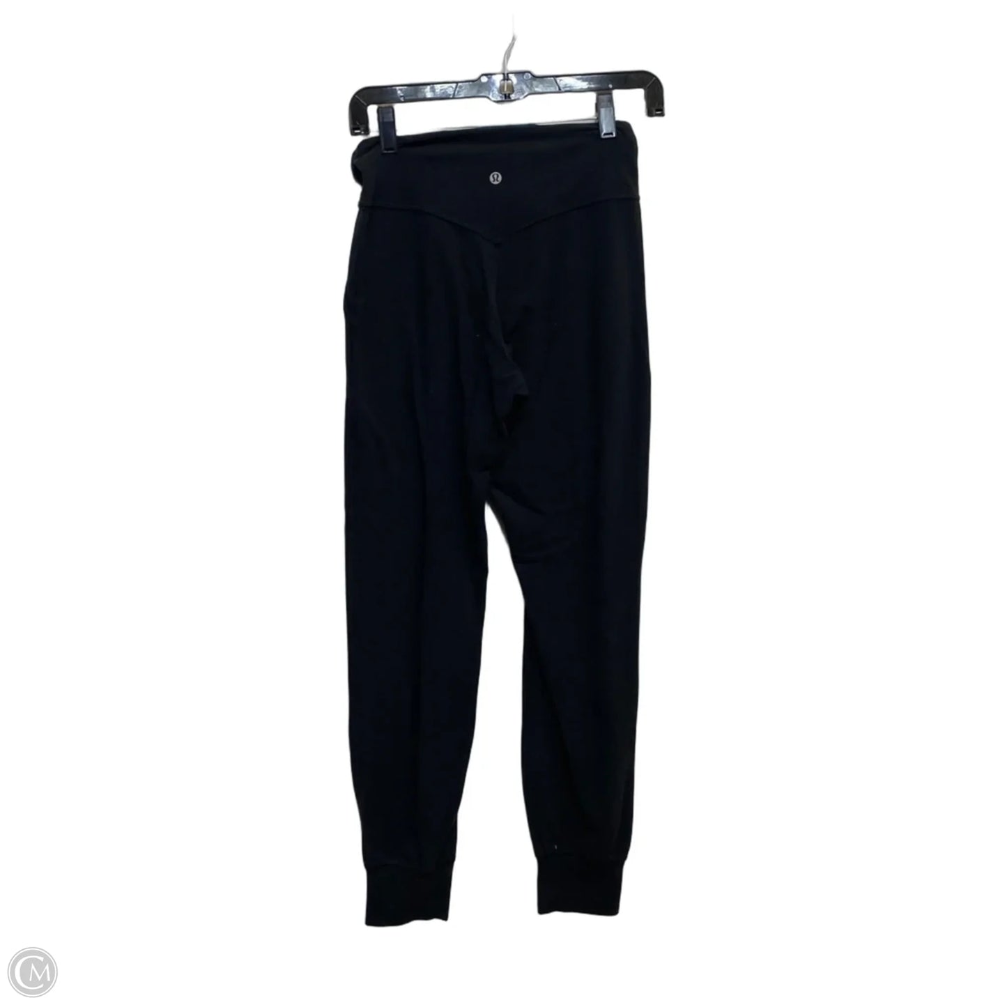 Athletic Pants Designer By Lululemon In Black, Size: 4