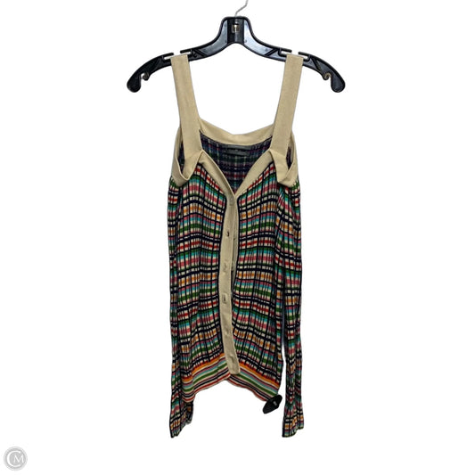 Top Long Sleeve By Anthropologie In Blue & Cream, Size: Xs