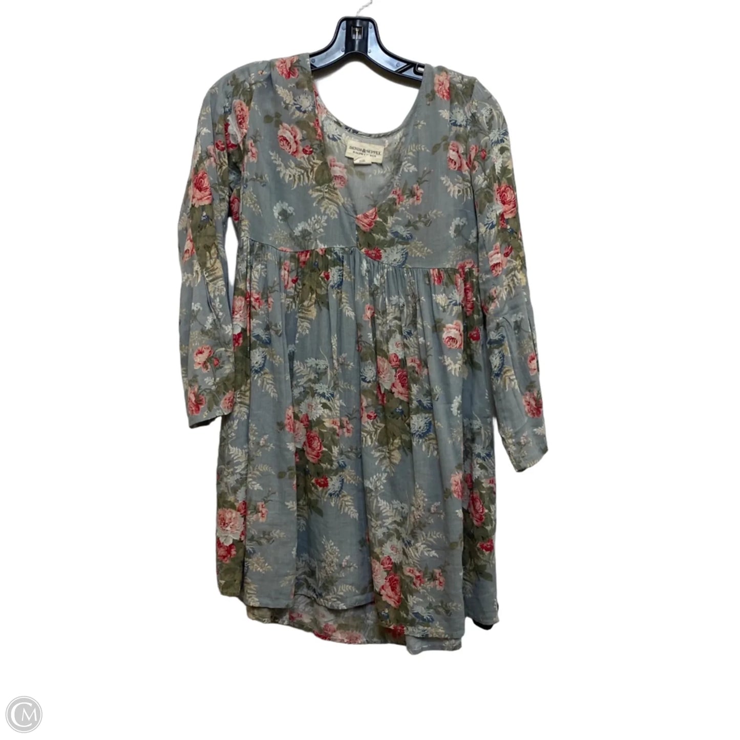 Dress Casual Short By Ralph Lauren In Green & Pink, Size: S