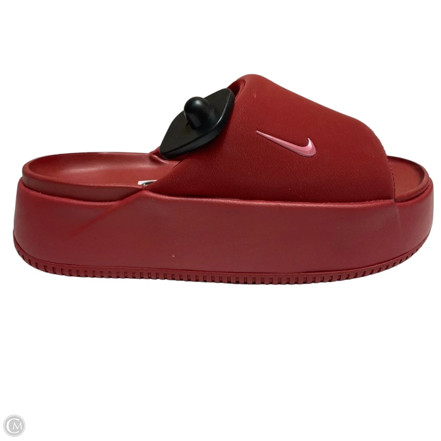 Sandals Heels Platform By Nike In Red, Size: 8