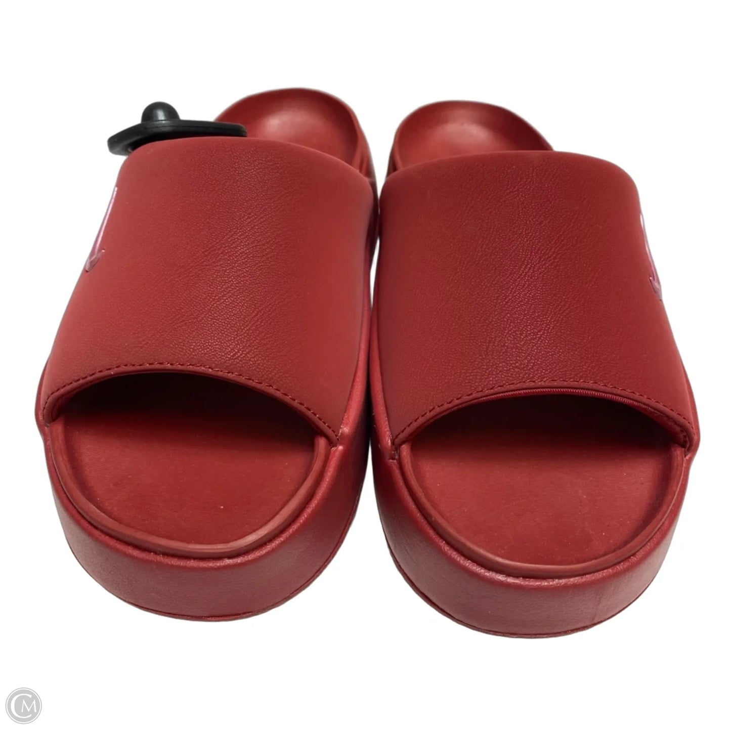 Sandals Heels Platform By Nike In Red, Size: 8