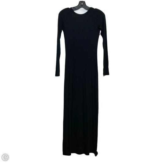 Dress Casual Maxi By Aerie In Black, Size: S
