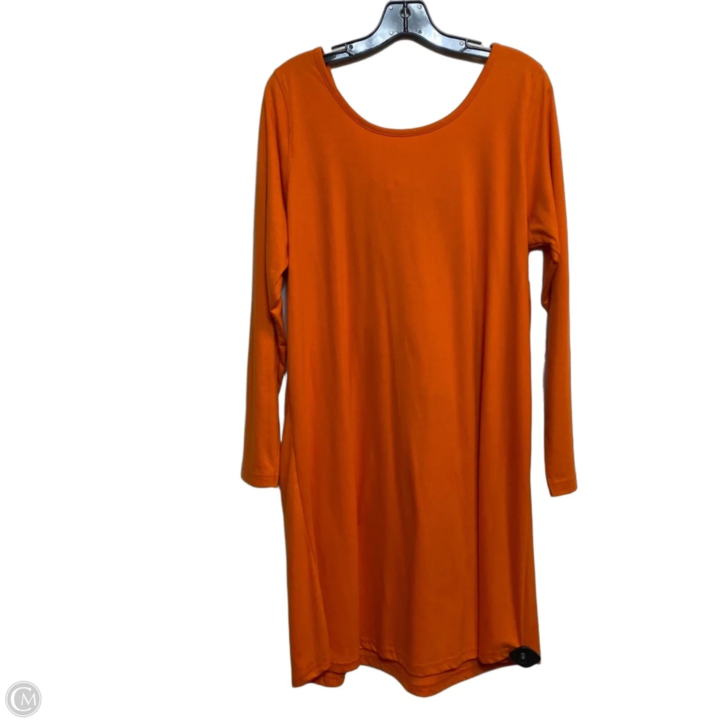 Dress Casual Short By Ellie o In Orange, Size: Xl