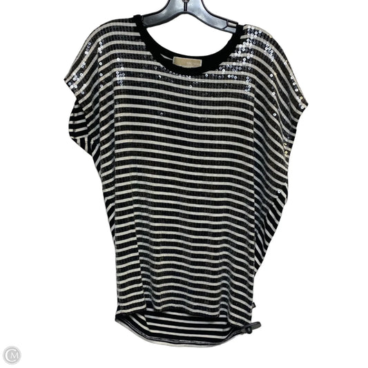 Top Sleeveless By Michael By Michael Kors In Black & White, Size: M