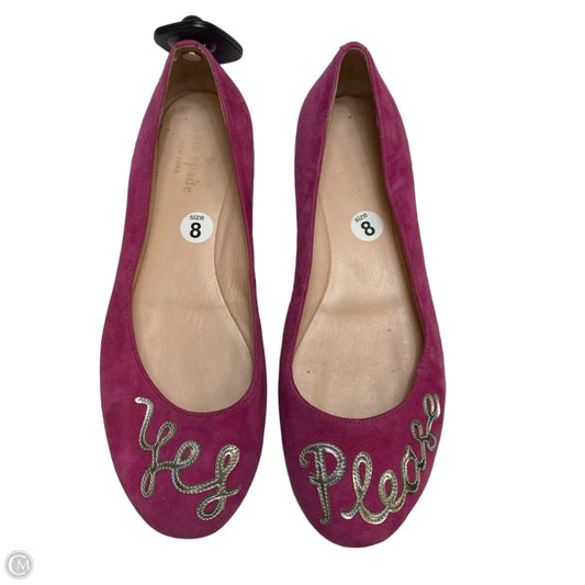 Shoes Designer By Kate Spade In Pink, Size: 8