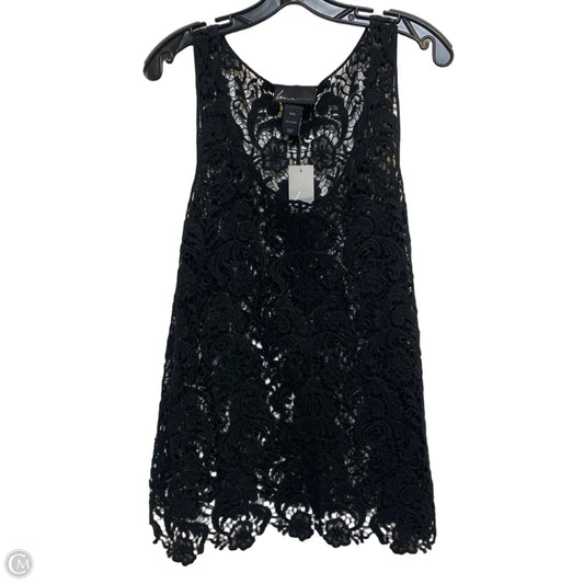 Top Sleeveless By Lane Bryant In Black, Size: 1x