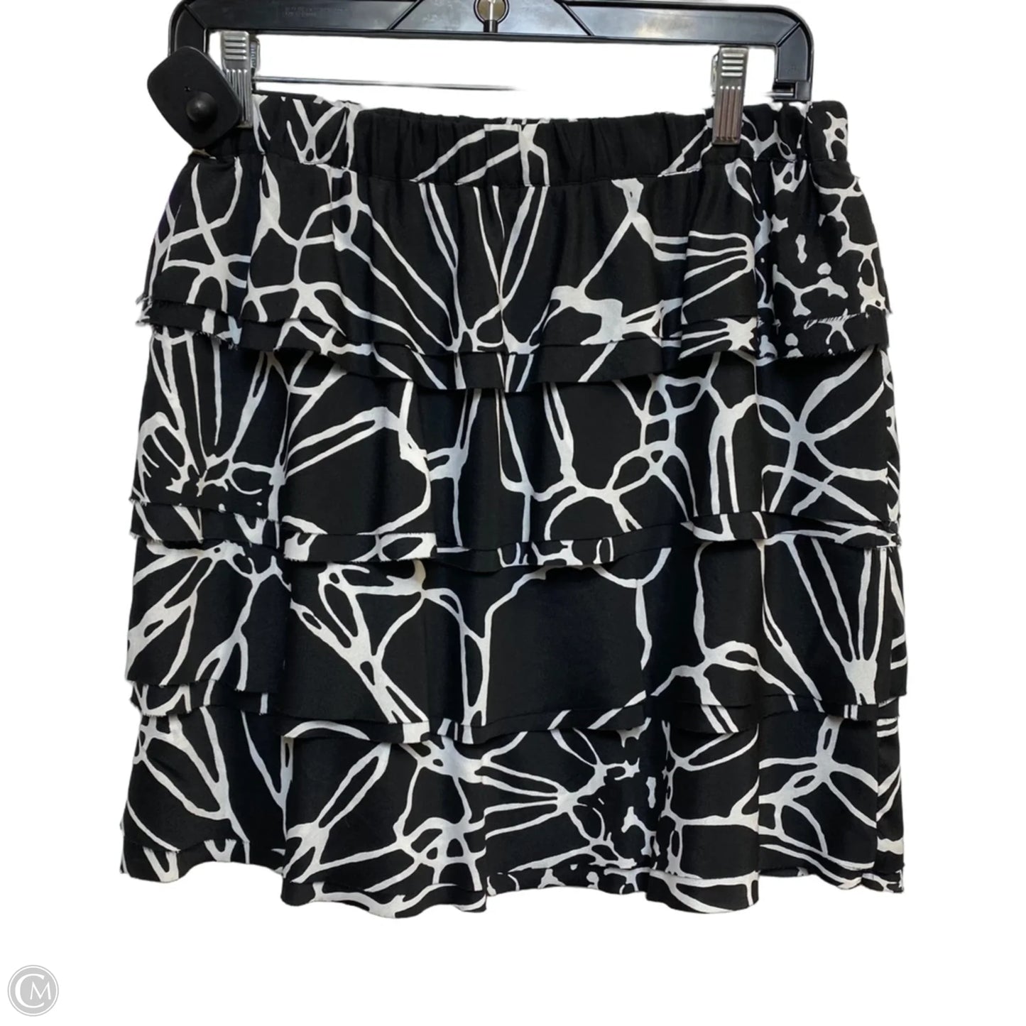 Skirt Mini & Short By Michael By Michael Kors In Black & White, Size: S