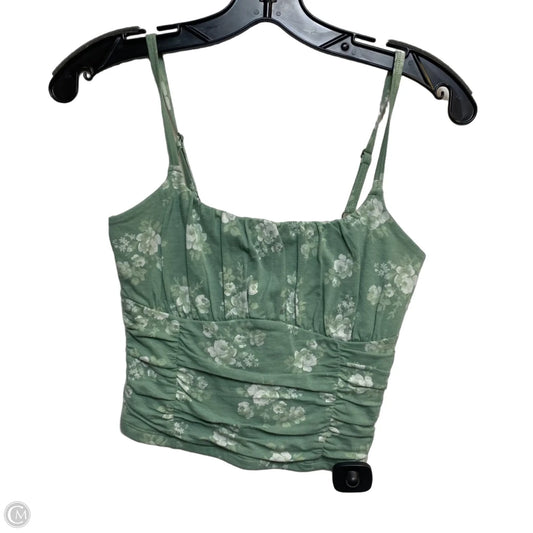 Top Sleeveless By Hollister In Green, Size: S