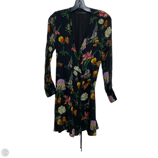 Dress Casual Short By Zara In Black & Green, Size: S
