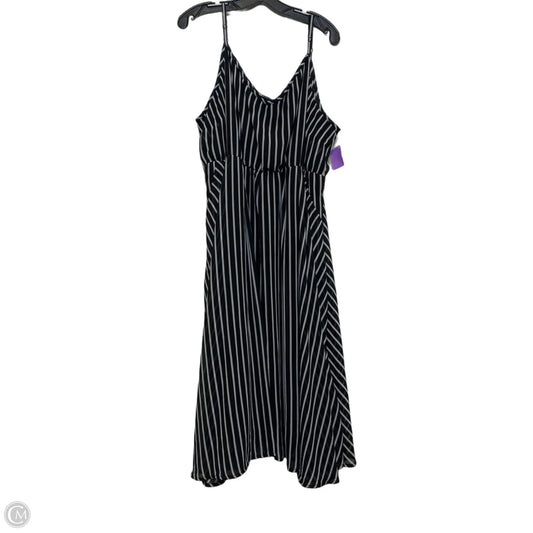 Dress Casual Midi By Torrid In Black & White, Size: 4x
