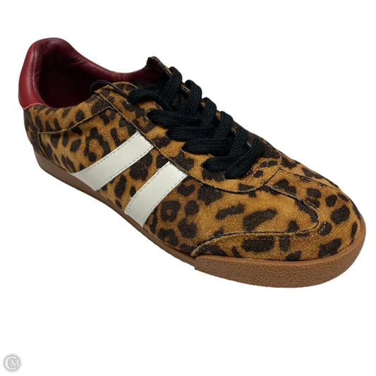 Shoes Sneakers By Steve Madden In Animal Print, Size: 10