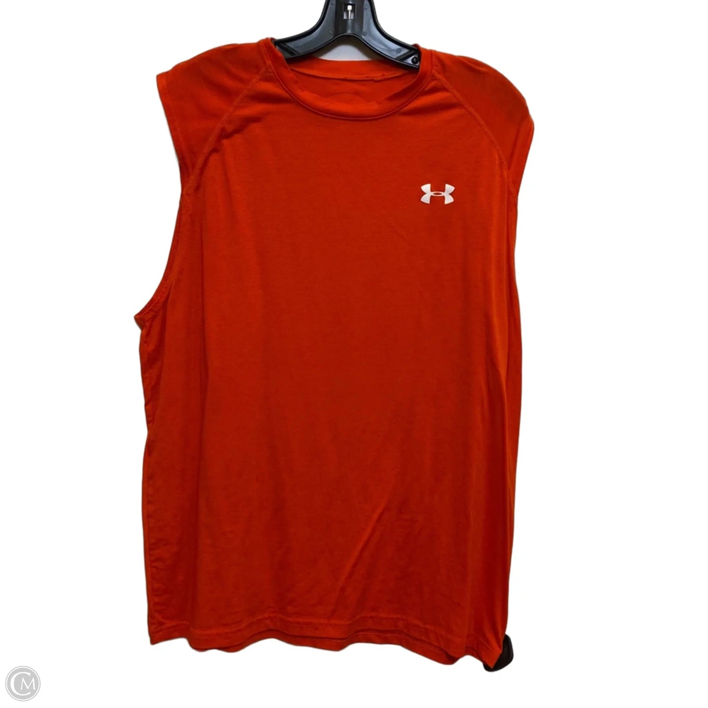 Athletic Tank Top By Under Armour In Orange, Size: Xl