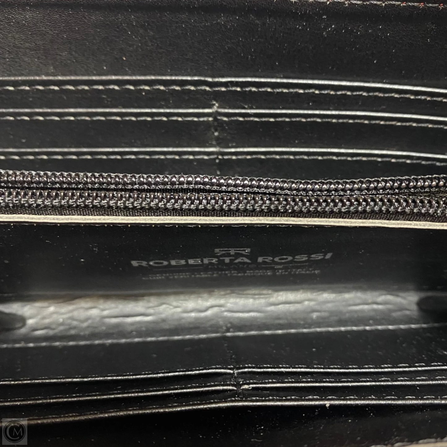 Wallet Leather By Roberta Rossi, Size: Large