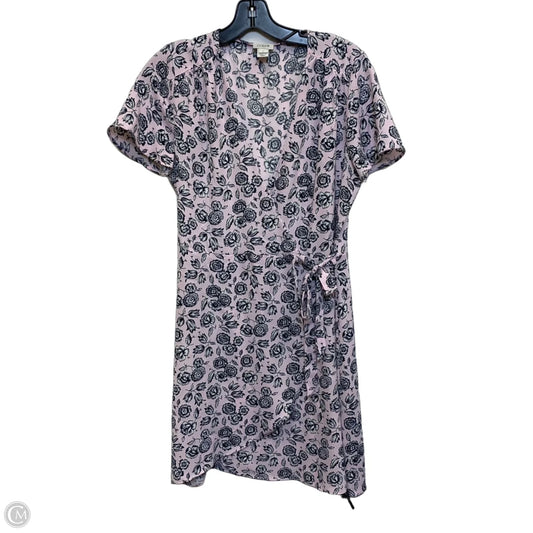 Dress Casual Short By J. Crew In Black & Pink, Size: S