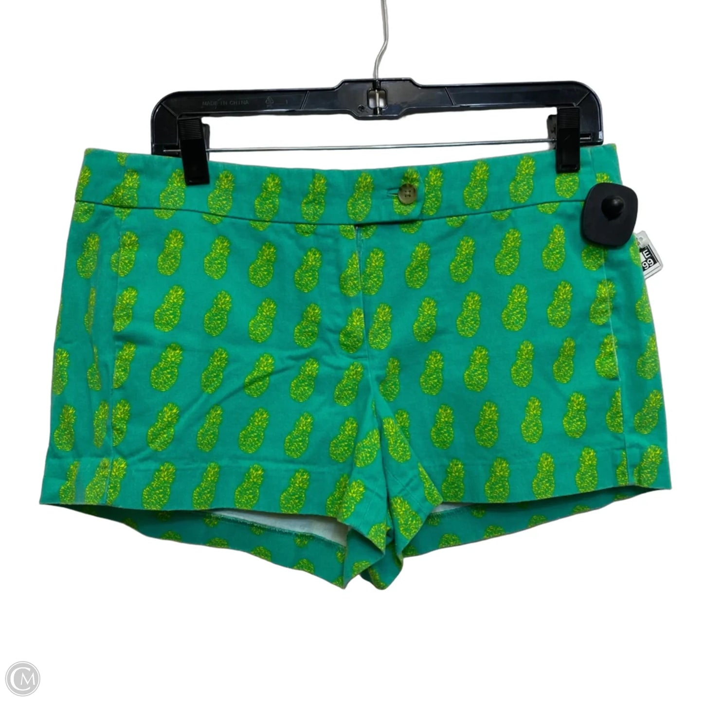 Shorts By J. Crew In Green & Yellow, Size: 6