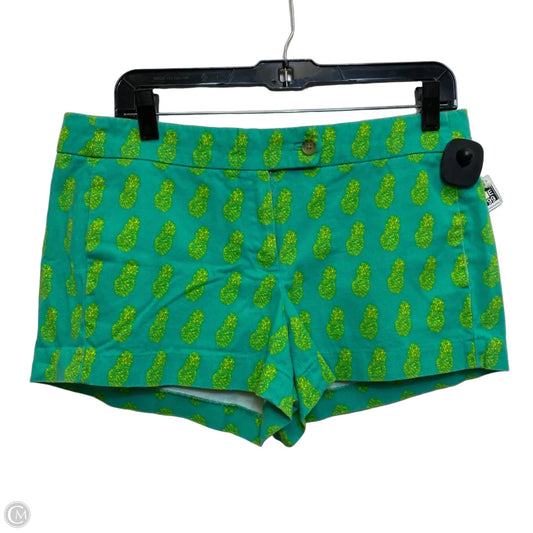 Shorts By J. Crew In Green & Yellow, Size: 6