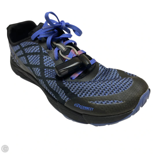 Shoes Athletic By Merrell In Black & Blue, Size: 9.5