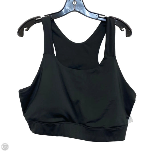 Athletic Bra By Zelos In Black, Size: 2x
