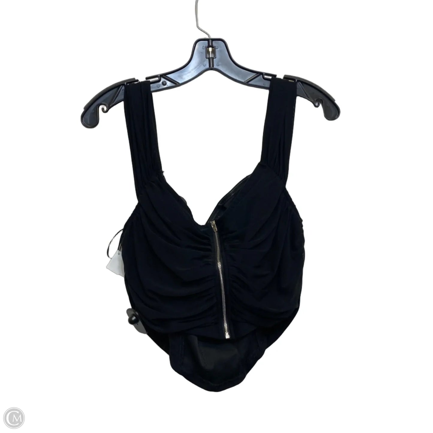 Top Sleeveless By Shein In Black, Size: 2x