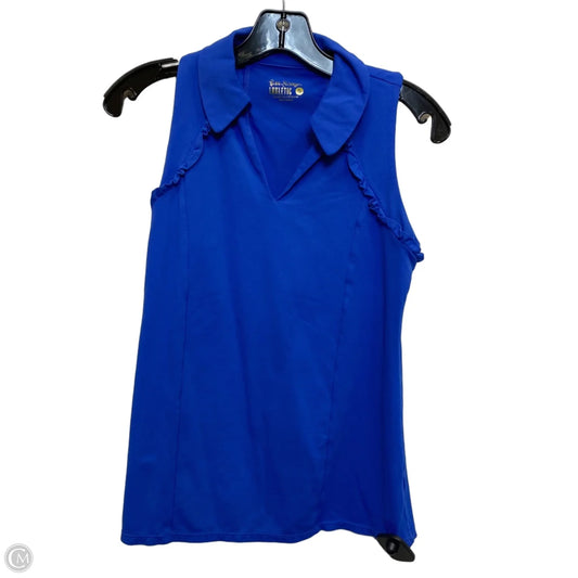 Top Sleeveless Designer By Lilly Pulitzer In Blue, Size: S
