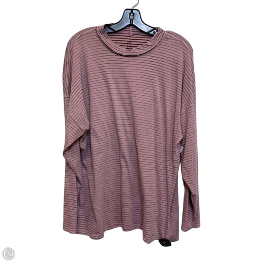 Top Long Sleeve By We The Free In Pink, Size: L