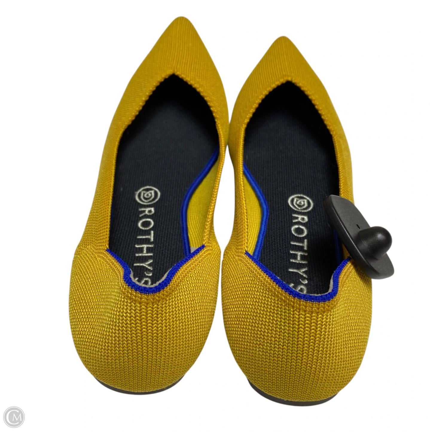 Shoes Designer By Rothys In Yellow, Size: 10