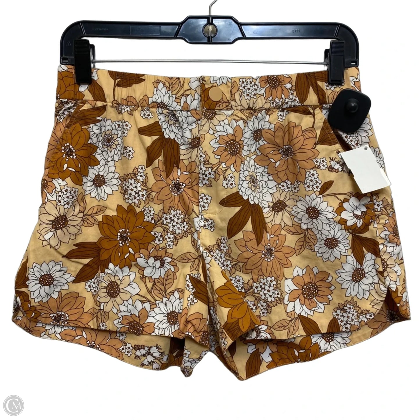 Shorts By J. Crew In Brown & Orange, Size: Xs