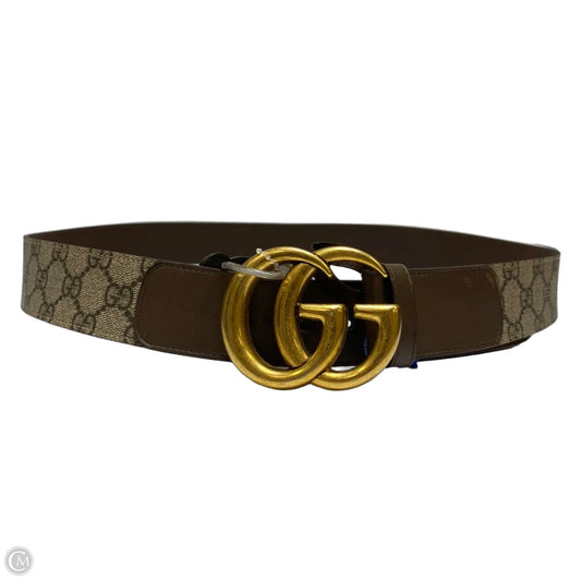 Belt Luxury Designer By Gucci, Size: Large