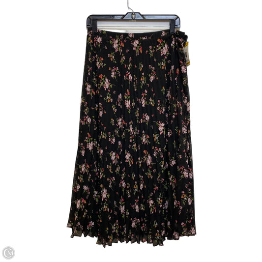 Skirt Maxi By Vince Camuto In Black & Green, Size: M