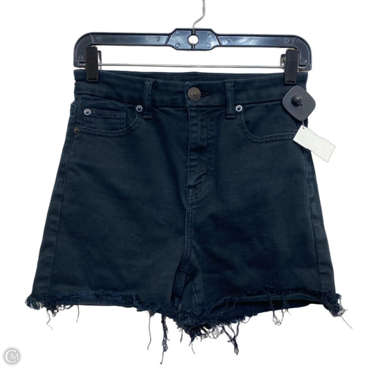 Shorts By American Eagle In Black Denim, Size: 4