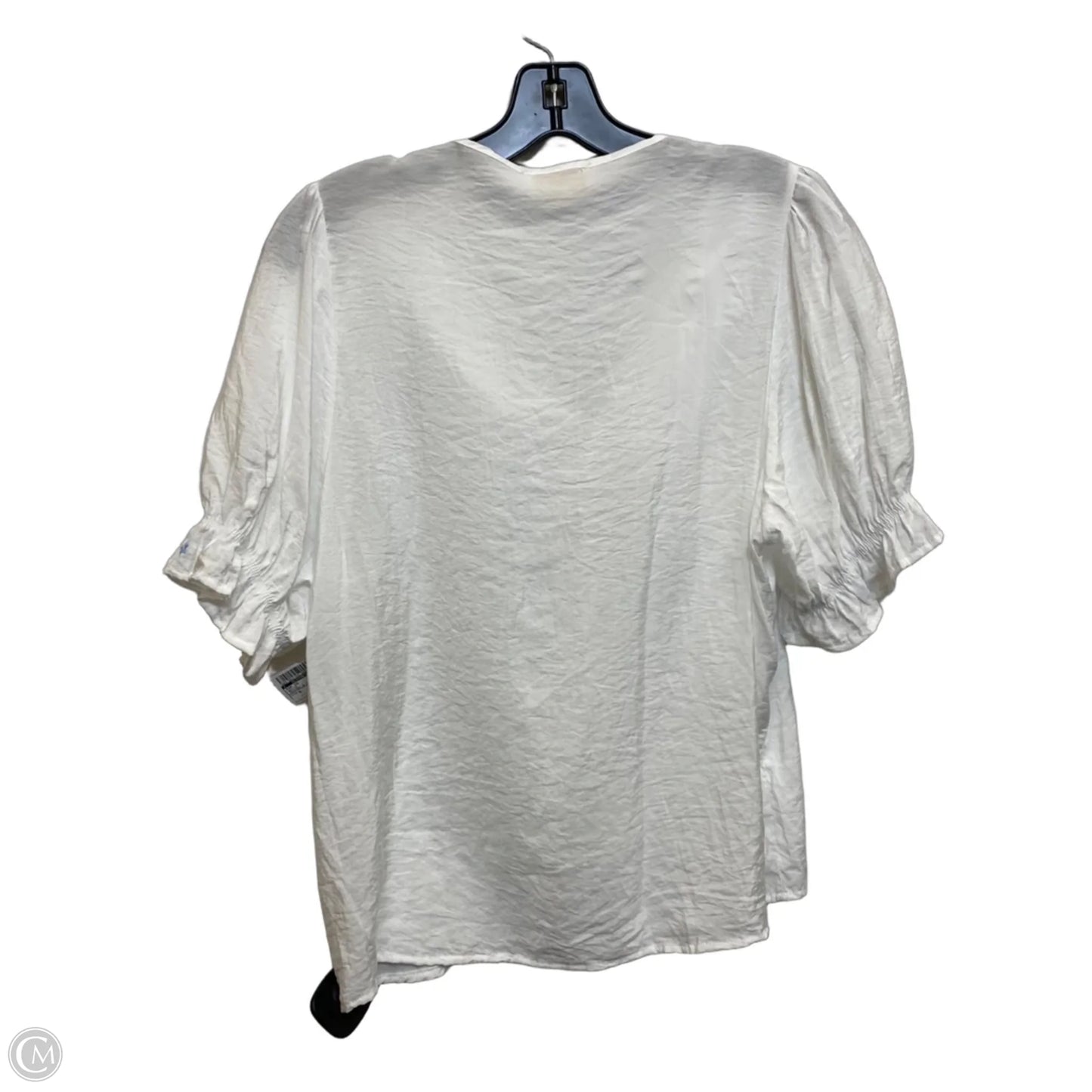 Top Short Sleeve By Hester & Orchard In White, Size: S