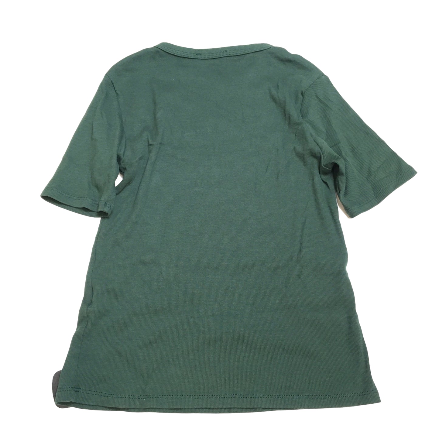 Green Top Short Sleeve Zara, Size L