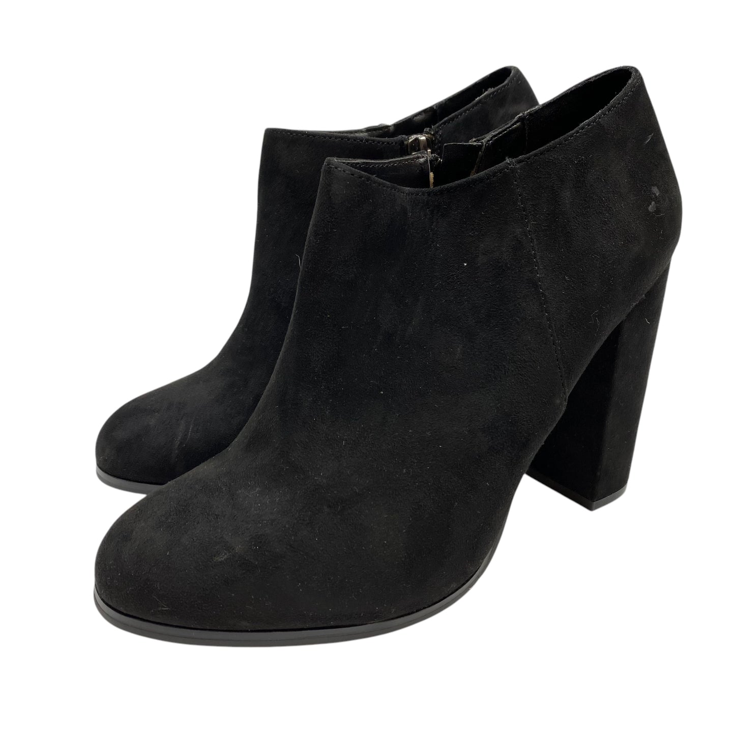 Boots Ankle Heels By Mix No 6 In Black, Size: 10