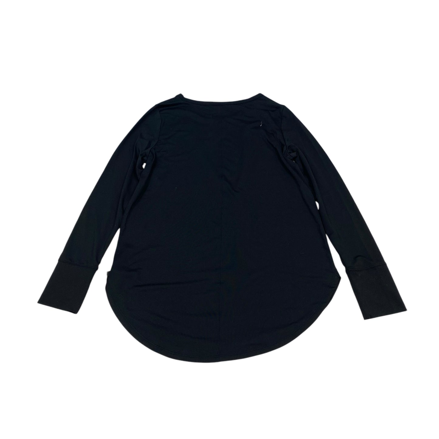 Athletic Top Long Sleeve Crewneck By Gapfit In Black, Size: Xs