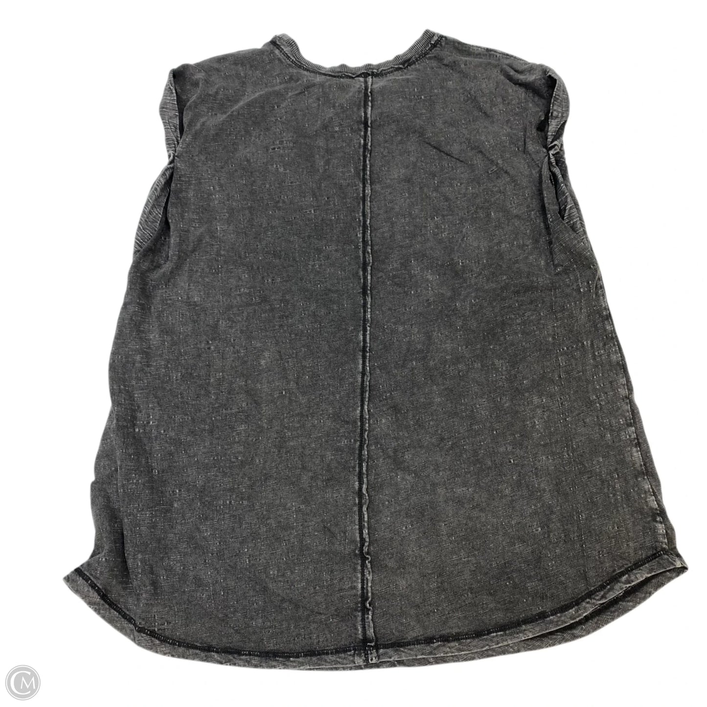 Top Short Sleeve By Pilcro In Grey, Size: L