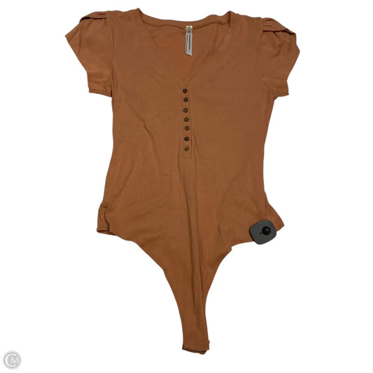 Bodysuit By Free People In Orange, Size: M