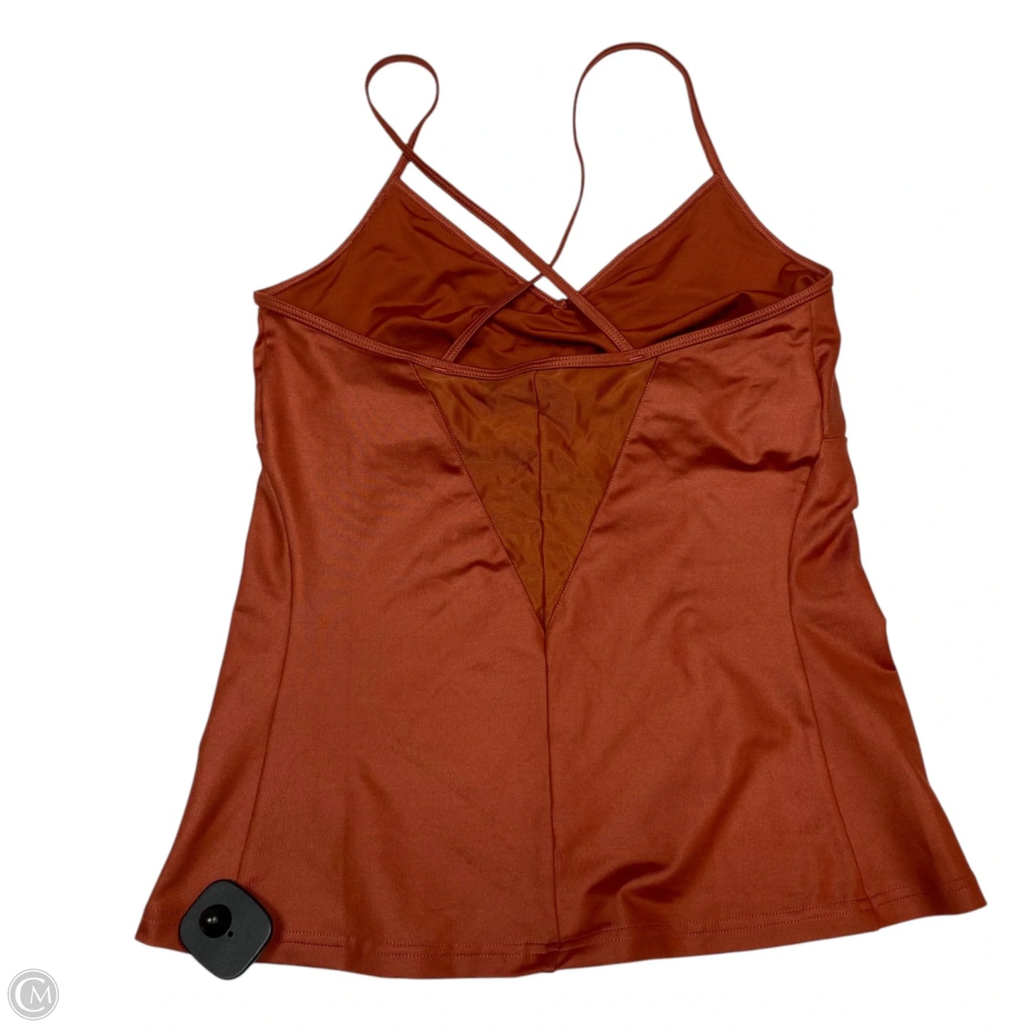 Athletic Tank Top By Alo In Orange, Size: L