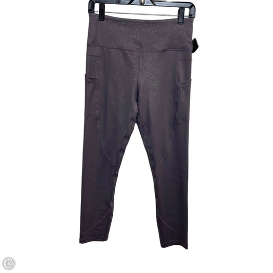 Athletic Leggings Capris By Zyia In Purple, Size: M