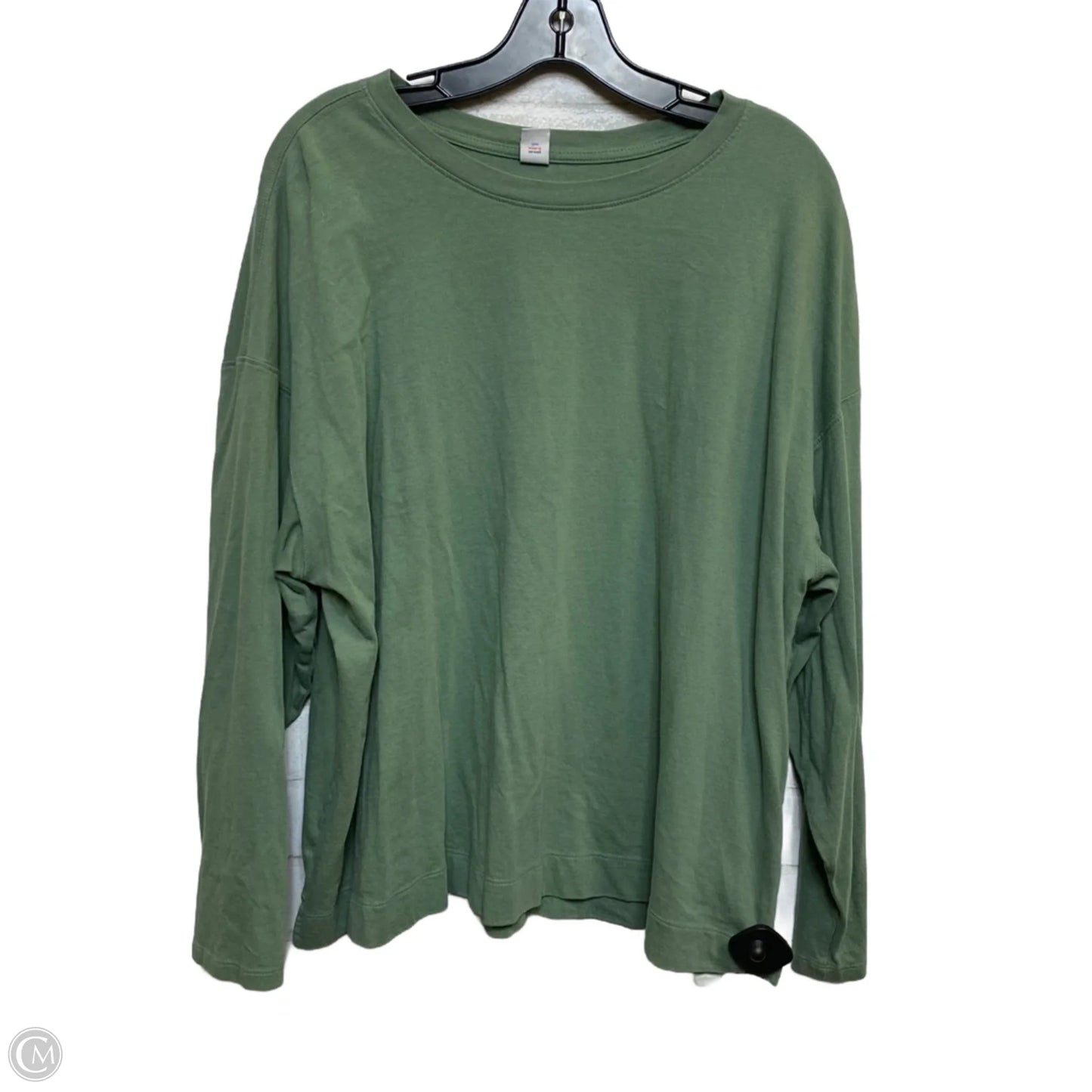 Top Long Sleeve By Old Navy In Green, Size: 1x