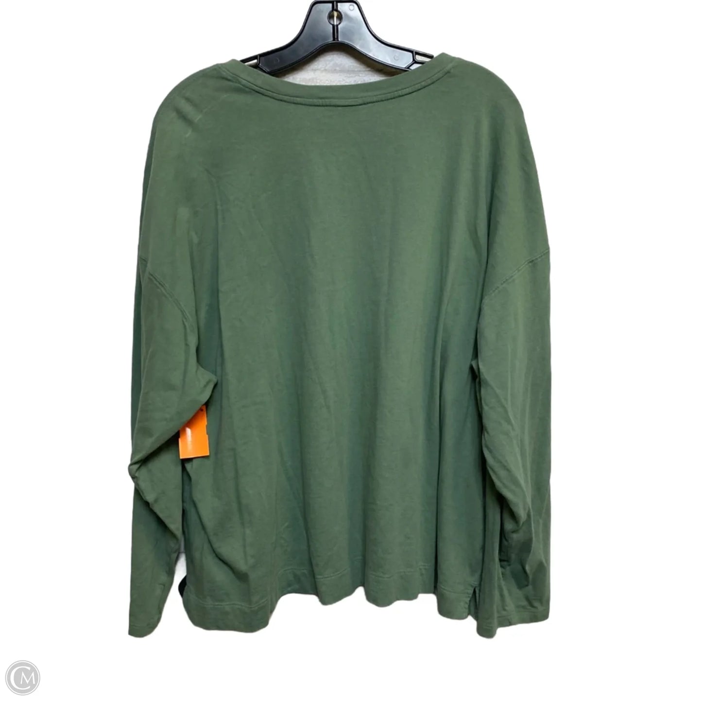 Top Long Sleeve By Old Navy In Green, Size: 1x