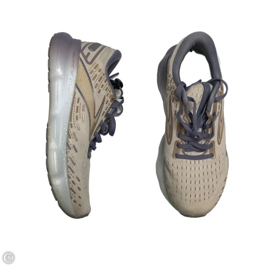 Shoes Athletic By Brooks In Tan, Size: 7