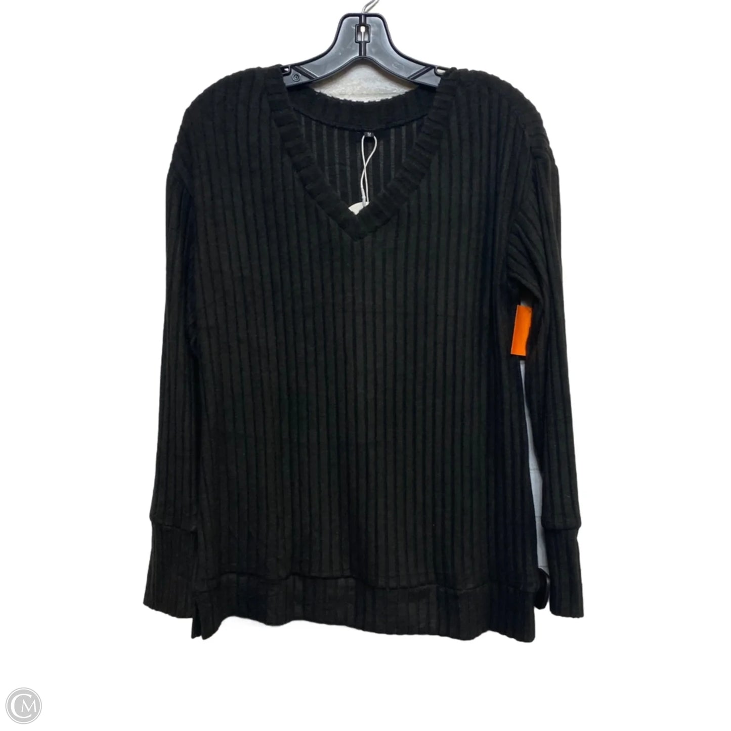 Top Long Sleeve By Anrabess In Black, Size: M