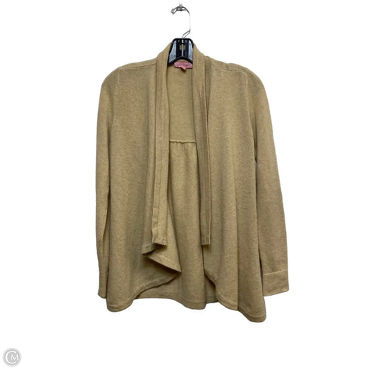 Cardigan Designer By Lilly Pulitzer In Tan, Size: Xs