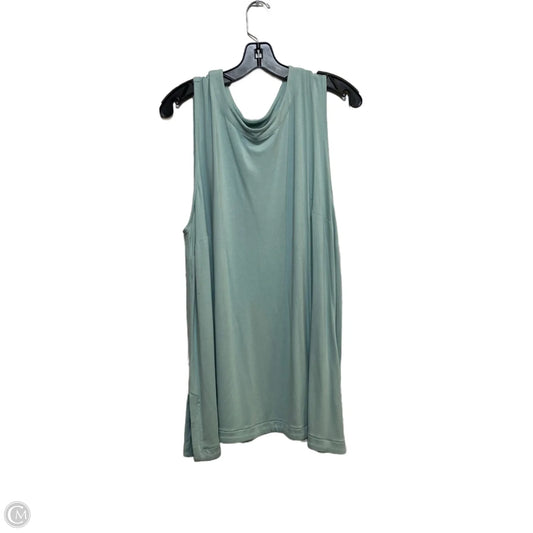 Top Sleeveless By J. Jill In Green, Size: 3x