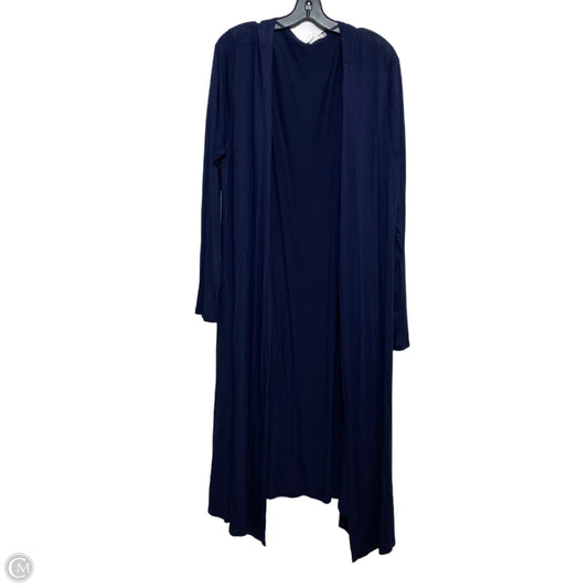Cardigan By Bluetime In Navy, Size: 2x