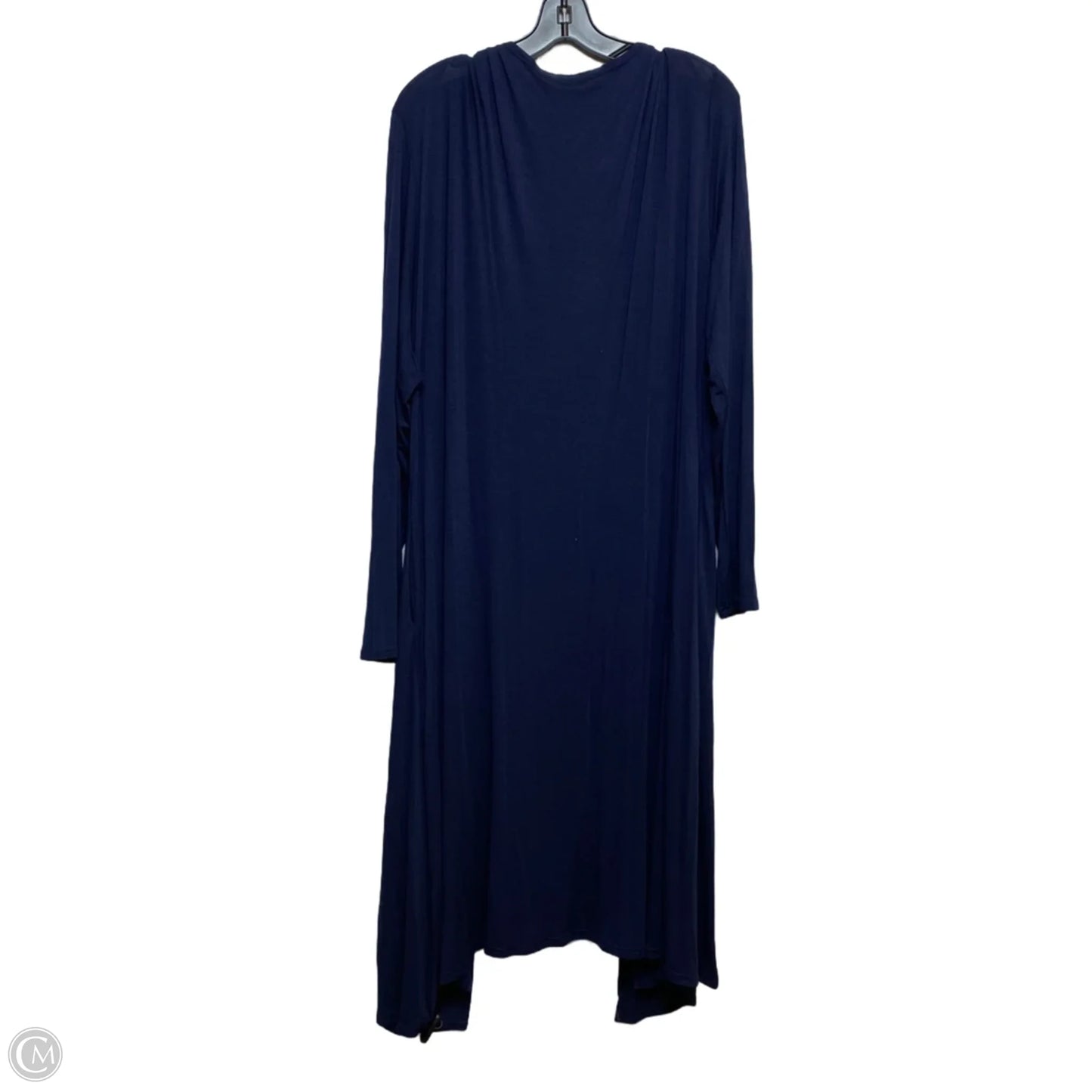 Cardigan By Bluetime In Navy, Size: 2x