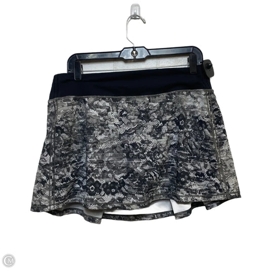 Athletic Skirt Designer By Lululemon In Black, Size: M