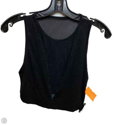 Top Sleeveless By Shein In Black, Size: S