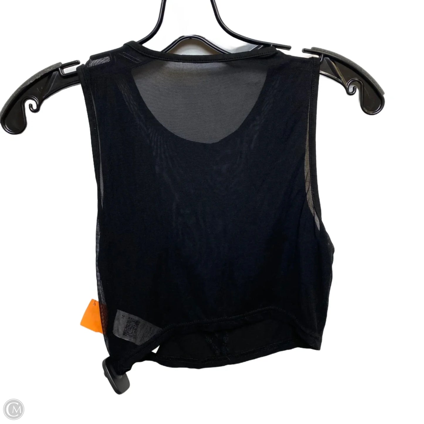 Top Sleeveless By Shein In Black, Size: S