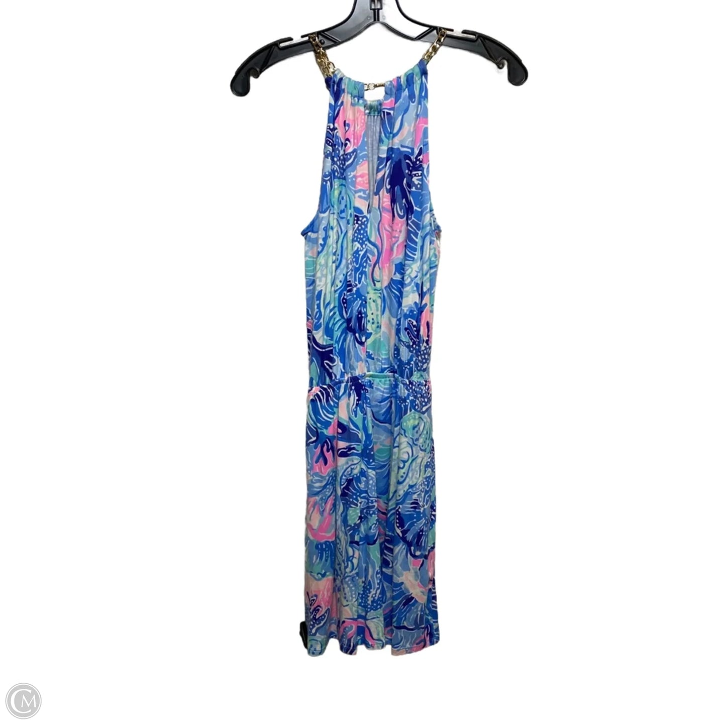 Romper Designer By Lilly Pulitzer In Blue, Size: Xs